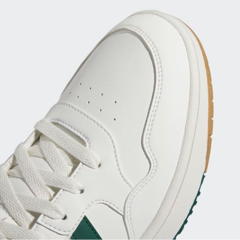 New with Damaged Box Adidas Men's White and Green High-Top Sneakers Size 10 - Picture 8 of 13